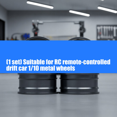 Remote Control Vehicle Wheel Hubs With Enhanced Grip Design for 1/10 Scale Use Blue 2