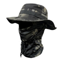 Comfortable Boonie Cap Hiking Fisherman Hat For Outdoor Sports And Travel America black
