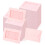 Kraft Papers Envelope with Latches Closure Design Document Wallet Storage Pocket Pink 1
