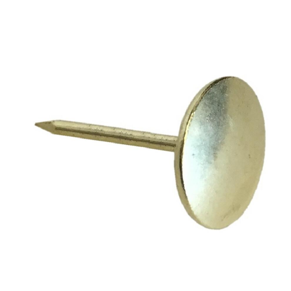 Fort Fasteners Drugget Nails 28Mm Brassed Mini 4 Nails 5057670032287