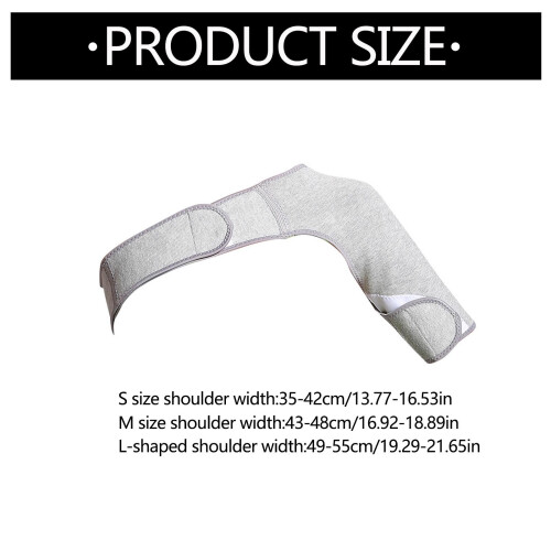 Comfortable Shoulder Compression Sleeve For Various Activities And Age Left shoulder L 1