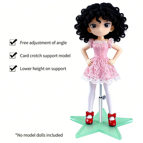 Star Base Doll Display Stand Support Holder For 1/8 1/12 Model Action Figure 05 2