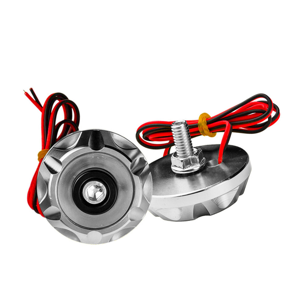 High Visibility Motorcycle Side Signal Lights With Multiple Flashing Modes Silver 7754004761834