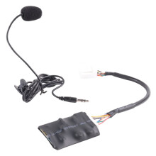 for RAV4 AUX Adapter Handsfree Disc Box Harness with Microphone Connection Module