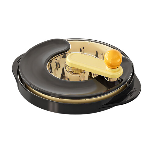 Handheld Meat Preparation Tool For Chicken Pork Beef Having Ergonomic Grip Black