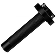 Motorcycle Throttle Twist Grip Anodized Coating Scratch Resistant Finish Grip Black
