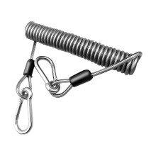 Fishing Lanyard with Carabiner Safety Rope Heavy Duty Secure Gear Tether 3 meters