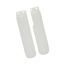 Superior Protection Fork Guards Protectors Cover For Motorcycle Front Forks White 270mm