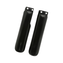 Plastic Fork Protectors Guards For 125cc 150cc 250cc Motorcycles Rough Black 270mm