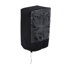 Electric Tongue Jacks Cover Waterproof Tongue Jacks Cover Trailer Hitch Lock Cover Black