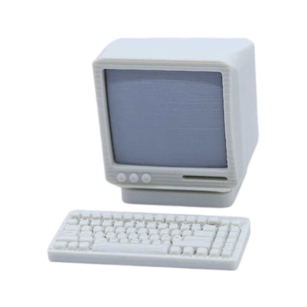 12 Scale Historical Desktop Computer Model For Miniature Display Abs Construction L 7696002239895