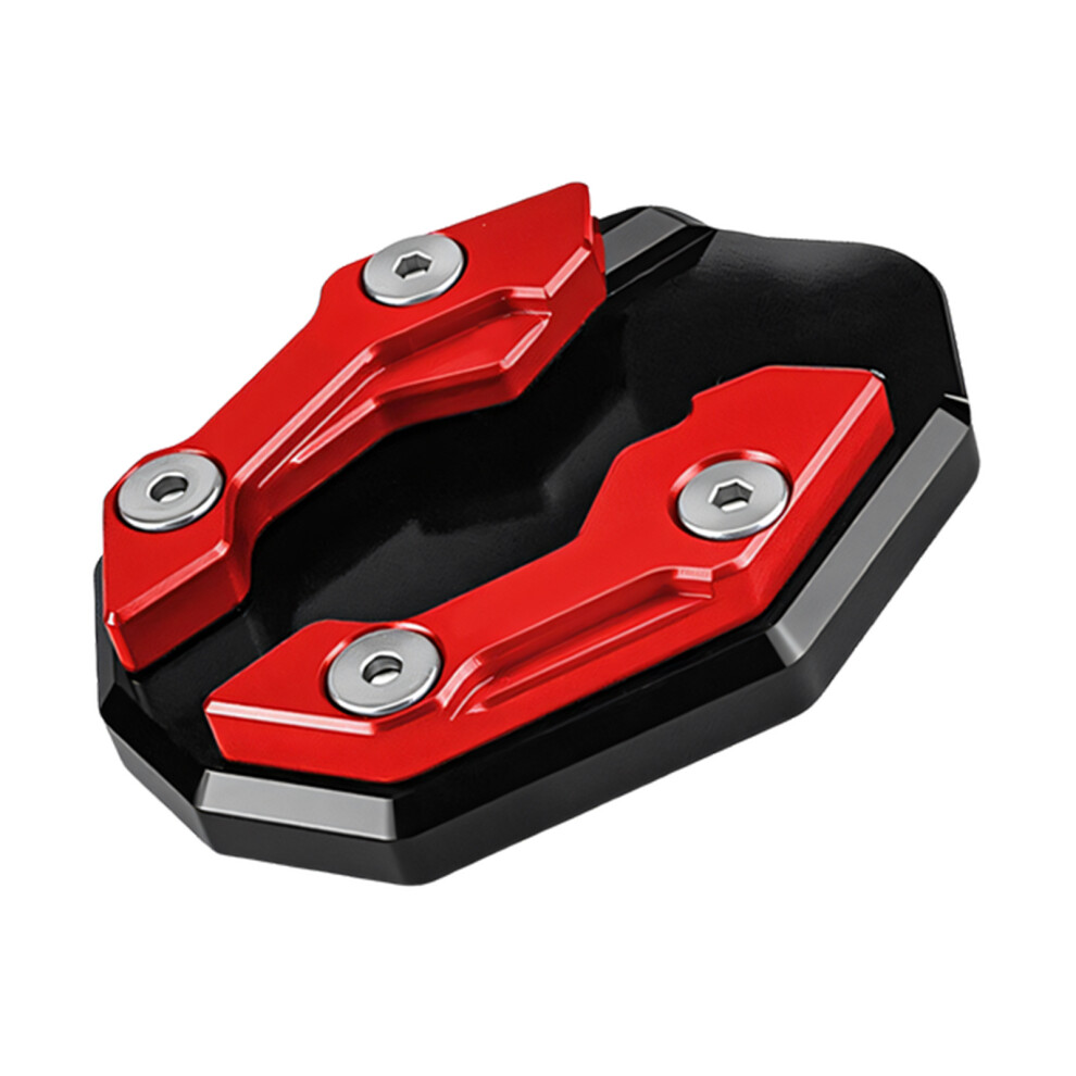 Motorcycle Side Stand Metal Antislip Design Electric Bike Kickstand Support Red 7754004682313