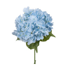 Efficient Faux Hydrangea Stem Bouquets for Indoor Flower Arrangements and Light blue