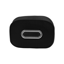 Compact Leather Car Tissue Box Universal for Easy Installation & Daily Use Black