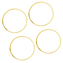 Pack of 4 19 Inch Aluminum Wheel Rims Protectors Easy installs No Tool Needed Yellow