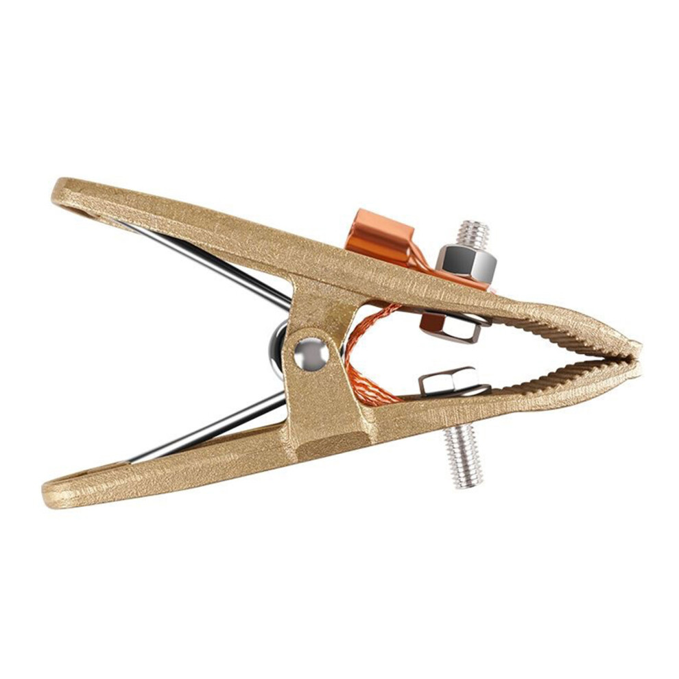 Copper Welding Ground Clamp Alligators Clip For Reliable Electrical Connection 300A 7755000640505