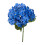 Decorative Artificial Hydrangea Stem Table Decors for Bouquets Vases and Crafts 1deep blue 1