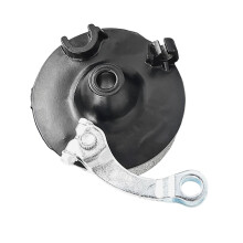 Premium Electric Bicycles Front Drum Brake Set Enhanced Safety For Frequent Urban Black