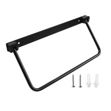 Foldable Campers Shoe Storage Organizers Aluminum Frame For Camping Vehicle Spac Black