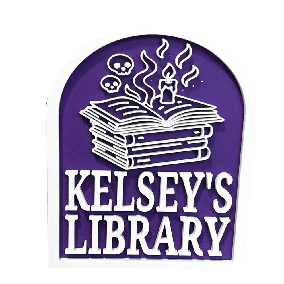 Book Classification Sign Book Shelf Identifier Label Bookshelf Divider Sign 3 7754004715257