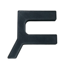 Easy to Install Plastic Door Stop for RVs Fridge Keeps Door Closed Black