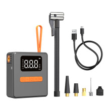 Rapid Inflation Device Includes Digital Monitor ABS for Bikes Car Motorcycle