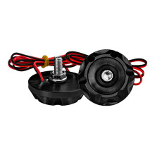 Weatherproof Motorcycle Side Marker Lights Shock Resistant Designs Signal Lights Black