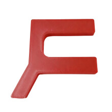 Door Stop for RVs Campers Freezers Quick Installation Without Tools Red