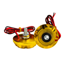 Customizable LED Signal Lights Simple Mounting Turn Lights set for Motorcycles Gold