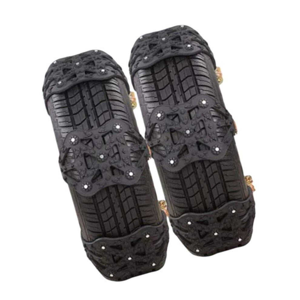 4 Divisions Winter Tire Fetters For 165 245Mm Car Suv Tires Simple Permanent Black 7754004755314