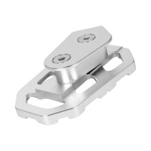 Lightweight Anodized Aluminum Brake Enhancer Widening Plate Built for G310GS Silver