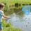 Portables Telescopic Handle Dragonflies Catching Net Catching Butterfly Net 9