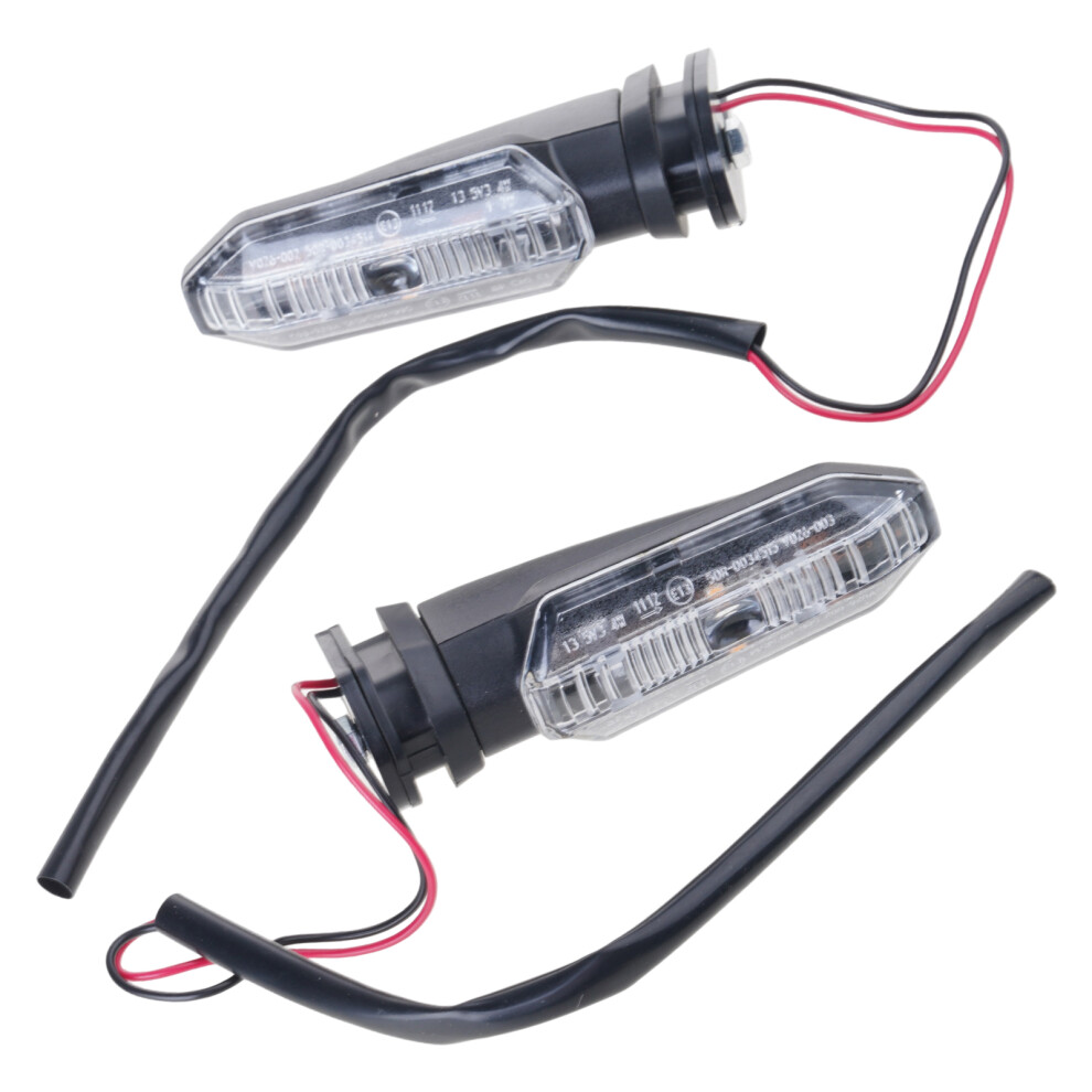 Enhanced Visibility Led Motorcycle Indicators Waterproof Design For Transparent Color 7754004756908