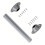 Aluminum Sturdy Rotatable RVs Table Leg System Includes Base And Hardware Silver 29IN 1