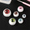 1Pair Silicone Nail Molds With 3D Eyeball Pattern For Dark Aesthetics 7