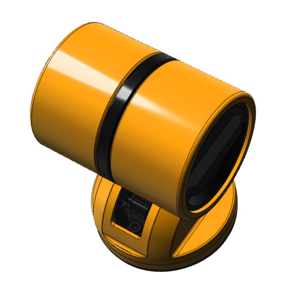 Strong Automotive Push Button Switches Cover For Engine Start Stop Universal Fit Yellow 7754004744493