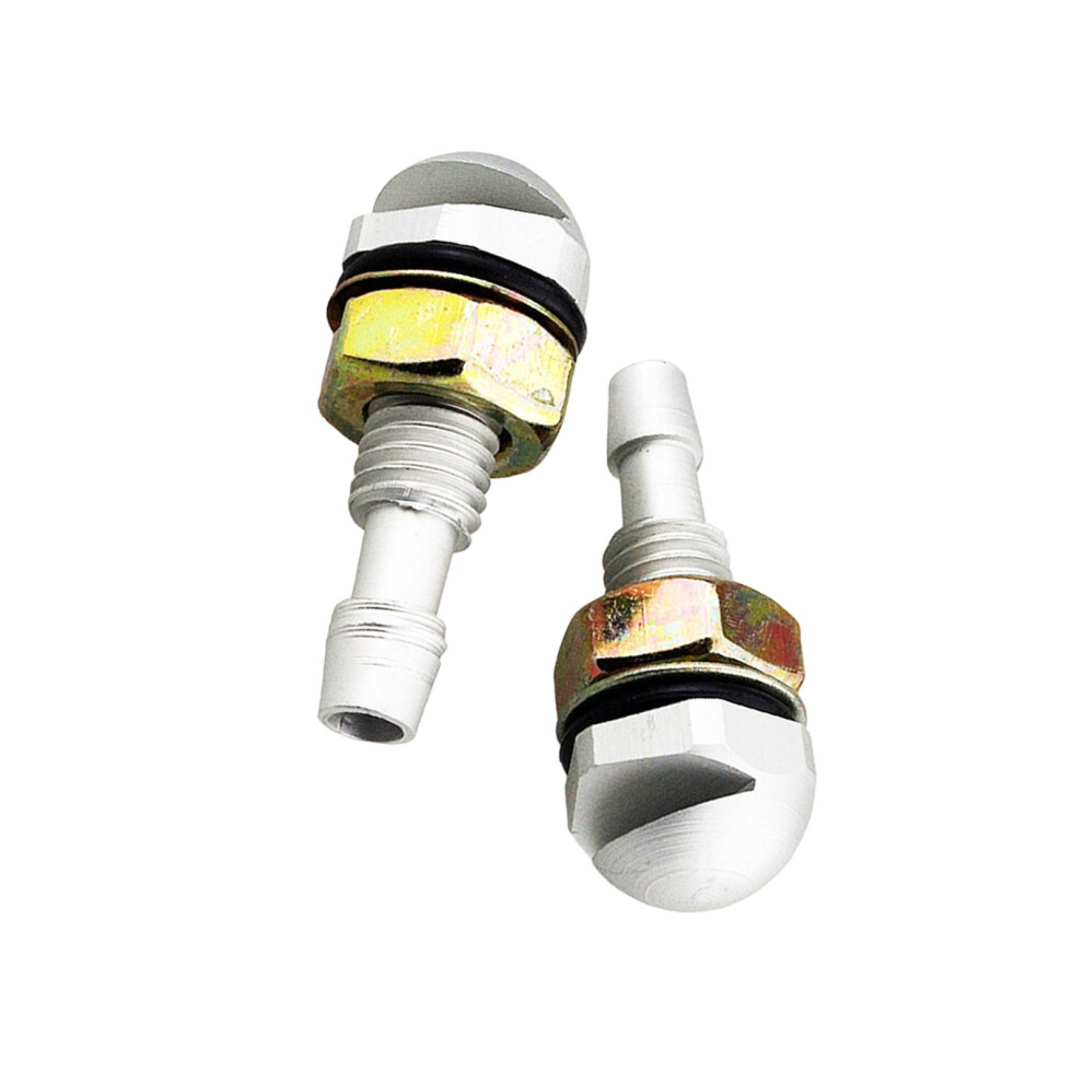 Car Universal Front Windshield Wiper Nozzle Jets Sprayer Sprinkler Water Nozz Silver 7754004744509