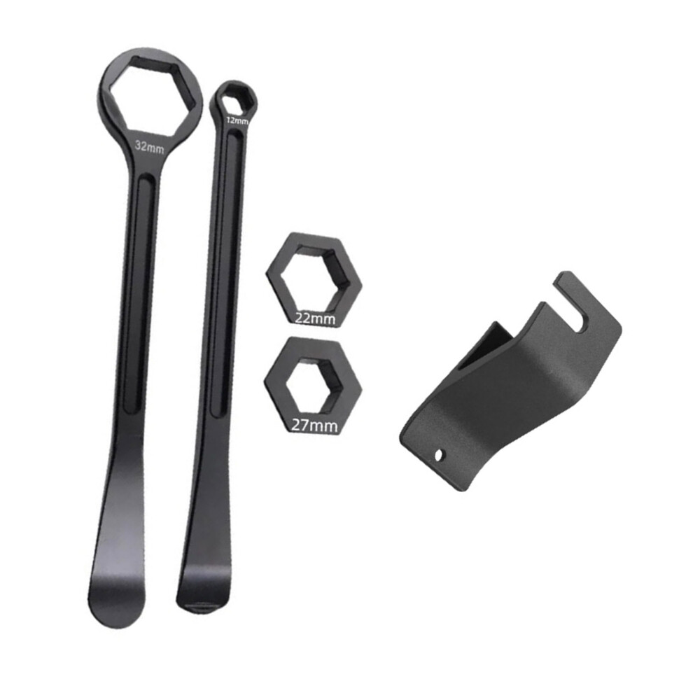 Universal Tire Repair Equipment Tool Motocross Tire Lever Wrench Spanner Tool Black 7754004734241
