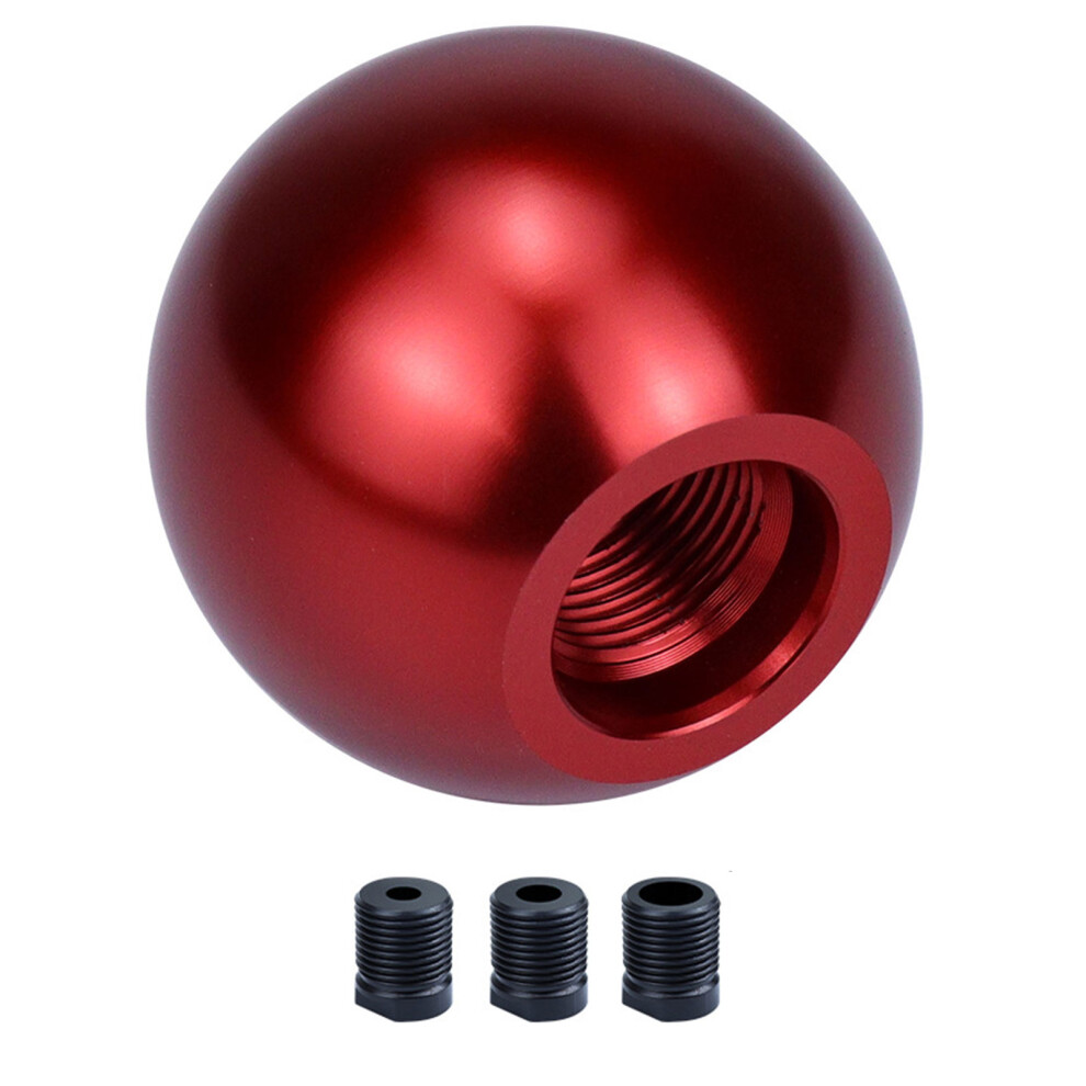 Ball Shifter Knob For Enhances Grip Easy Installation On Manual Automatic Cars Red 7754004707481