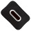 Not Slip Car Tissue Box Organizers Universal Leather Construction Practical Black 1