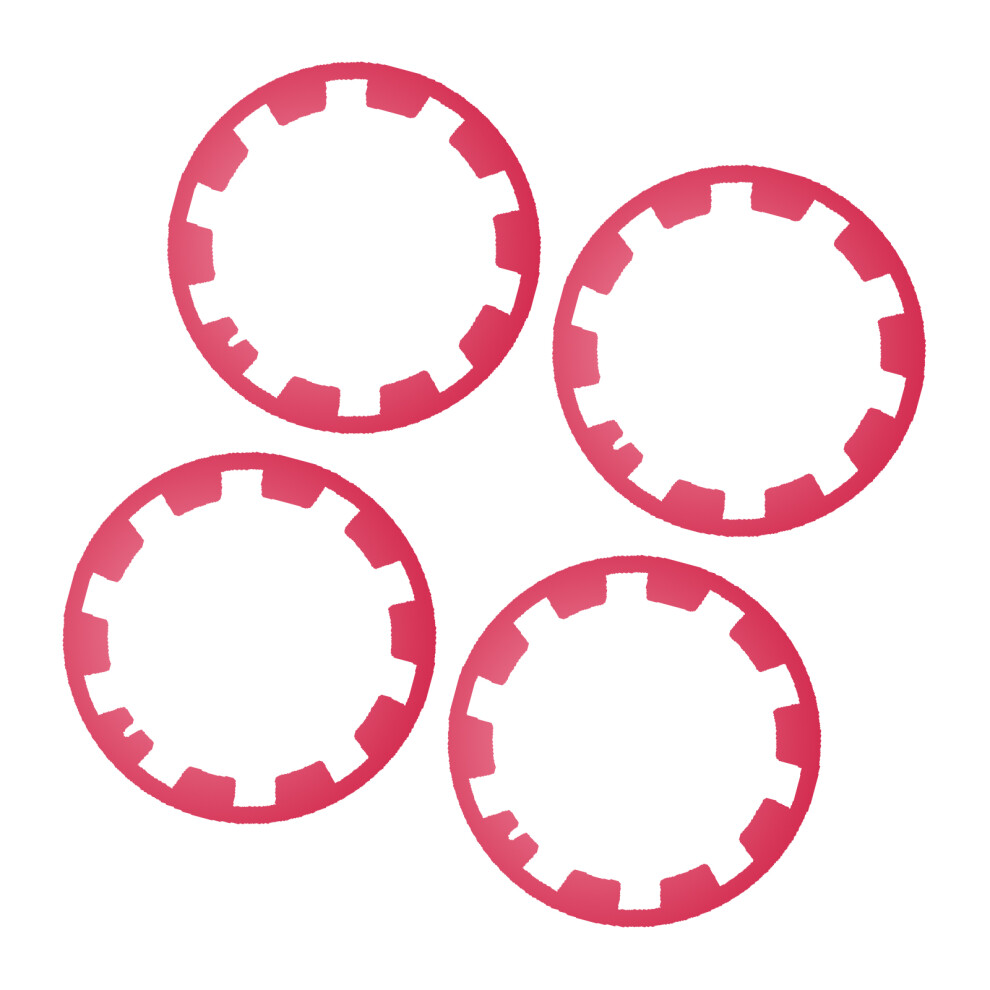 20" Vehicle Hub Cap Guards High Elasticity Material Prevents Road Debris Damage Purple 7754004745292