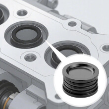 Replacement Aluminum Shaft Seal Cap Billet Camshaft Seal Cover Cap Plug