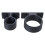 Car Seat Back Umbrella Rack Strong Plastic Construction For Long black single hole 1