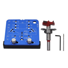 Profession Aluminum Alloy Hinge Mounting Templates Multipurpose Design for Door 1