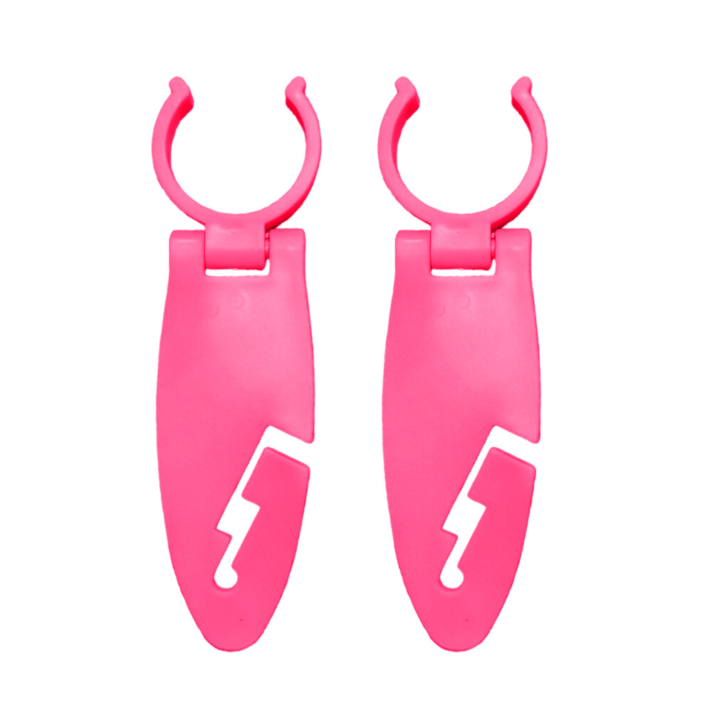 2Pcs Plastic Holder For Various Kayak Stand Up Paddle Board Clips Fixing Clamps Rose Red 7754004701472