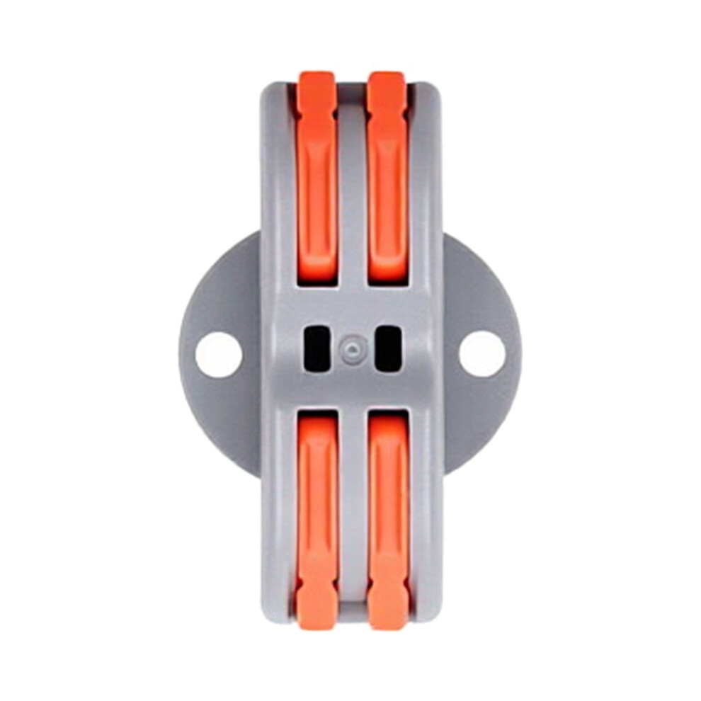 10Pcs Push In Terminals Block Quick Wire Connector For Soft And Hard Wires 2 7755000554352
