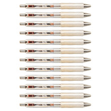 Retractable Office Pen 0.5mm Dark Ink Fast Dry Technology Study Work Supplies r
