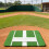 Advanced Reinforced Softball Training Mat 60cm X 91cm Green 9