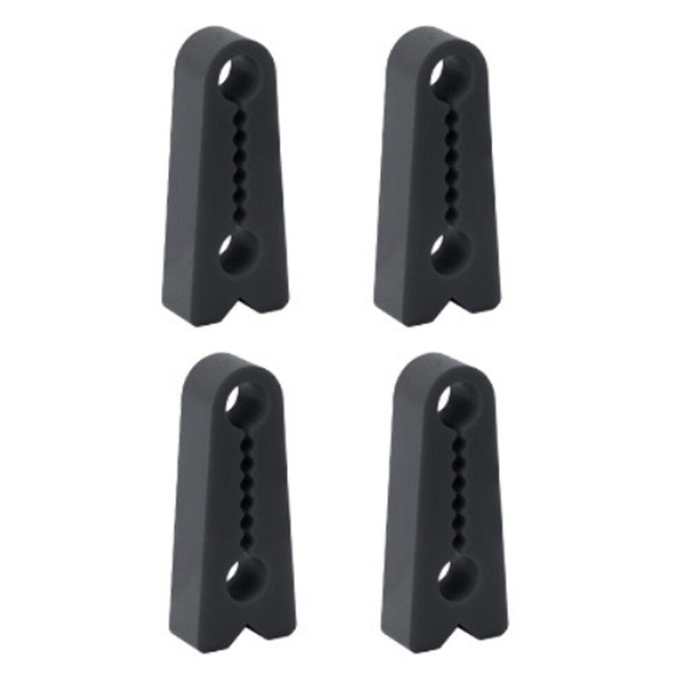4Pcs Vibration Dampener Shock Absorbers Universal Fit Noise Reduction Buffer Black 7754004739680