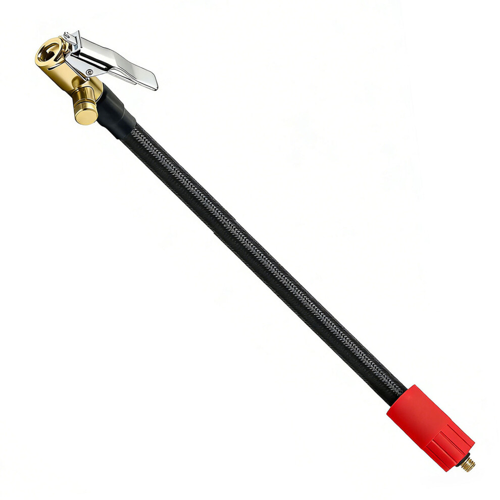 Tire Inflator Hose Extension Tube Bike Car Tyre Locking Air Chuck Adapter 50Cm 7754004705678